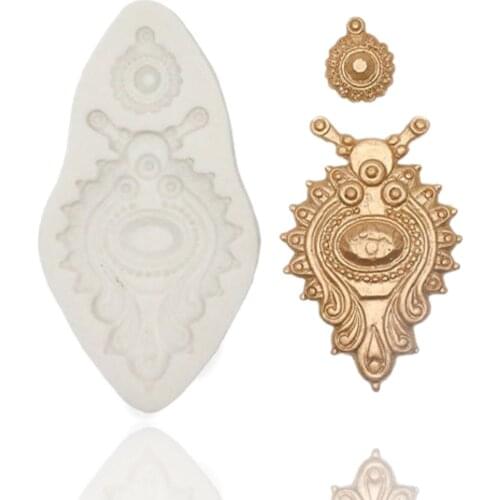 Cake Mold Fondant Mold Retro European Style Embossed Pattern Silicone Mould Cake Decorating Tools DIY Cake Baking Tools