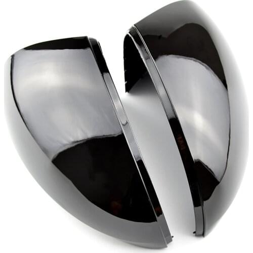 Rearview side mirror cover caps for VW Tiguan 2008-2015 Replacement Pair Side Wing Mirror Caps Cover