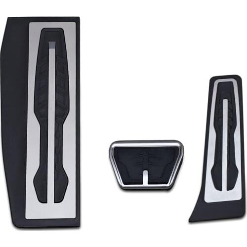 LHD Automatic Footrest Brake Gas Pedal Covers Kit For BMW 1 2 3 4 Series F22 F30