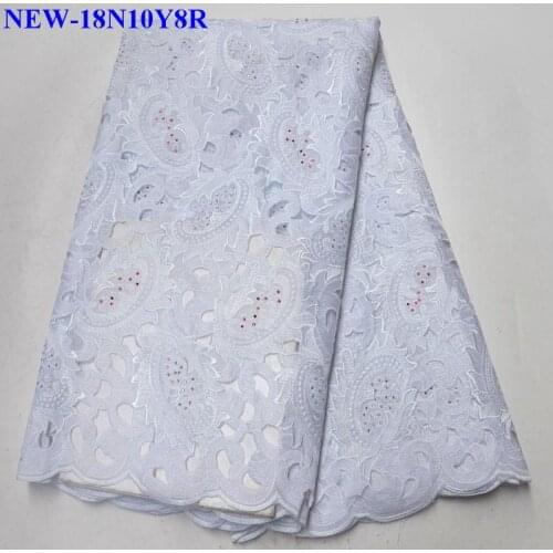 Fashion Design Nigerian Lace Fabrics African Swiss Voile Lace High Quality Swiss Voile Lace Fabric For Wedding dress GRT05