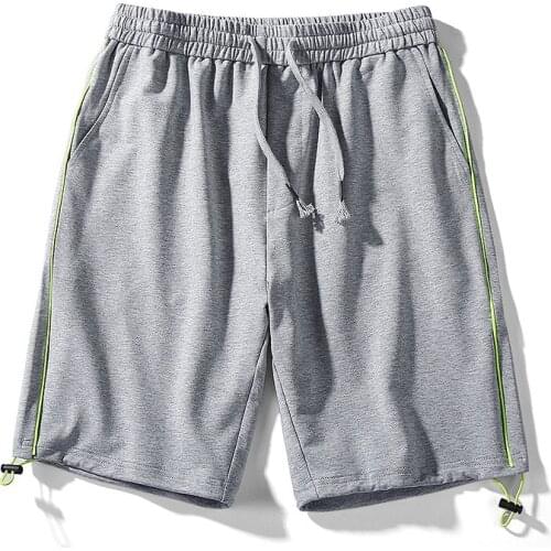Summer Causal Shorts Men Plus Size M-8XL 2021 Fitness Workout Beach Shorts Man Breathable Cotton Gym Short Trousers Sweatpants