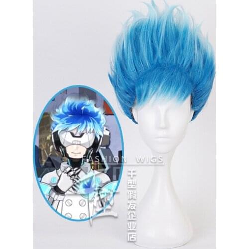 Anime Twisted Wonderland Ortho Shroud Short Wig Cosplay Costume Heat Resistant Synthetic Hair Men Women Wigs + Wig Cap