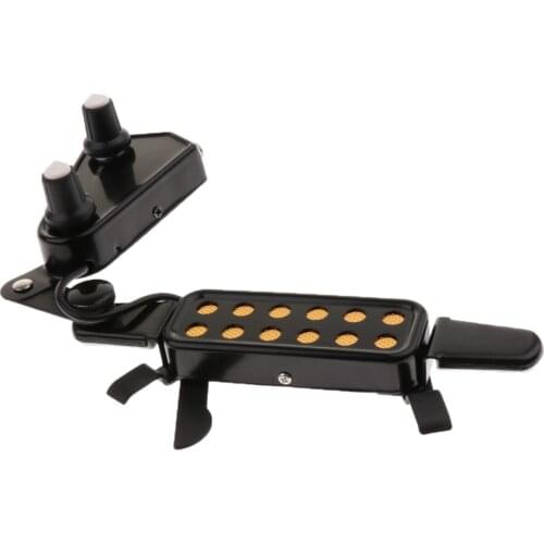 Durable Guitar Sound Hole Pickup with Tone Volume Control & 250cm Cable