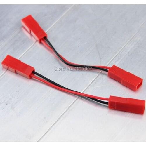 50 pieces lot JST Connector Power Wire Female To Female For RC Engines