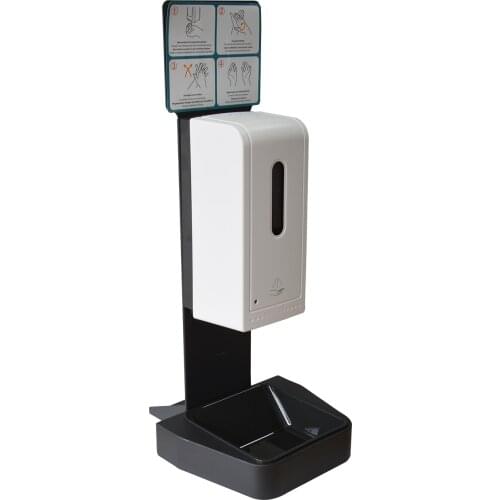 FCC RoHS Approved 1000ml Touchless Automatic Alcohol Liquid Soap Gel Spray Hand Sanitizer Dispenser with Infrared Sensor SD-10T