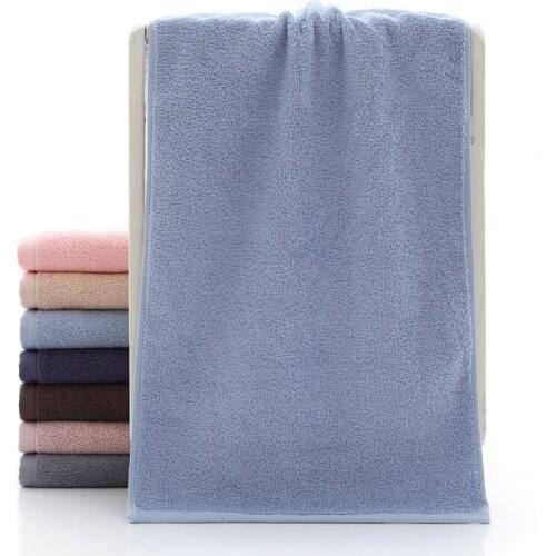 Thicken Cotton Quick Dry Soft Face Towel 73x34cm Gift Hair Towel Face Towel