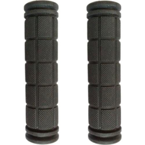 Bike Handlebar Grips Ergo Rubber Cycling Bicycle Grips Ergonomic Shape and Vibration/Shock Absorbent Rubber Grips