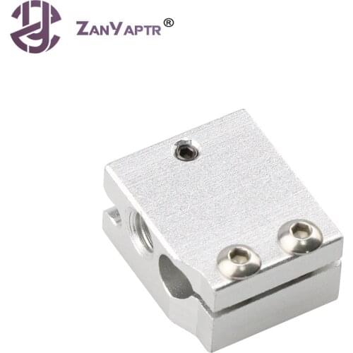 10Pcs New Type Volcano Heater Block E3D Volcano Hotend Compatible PT100 Sensor/Thermistor Cartrodge for 3D Printer 24x20x12mm