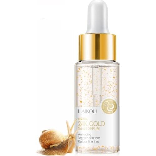 17ml Snail Collagen Essence Face Anti Aging Firming Lifting Brightening Moisturizing Serum Skin Care Soothing Face Cosmetics