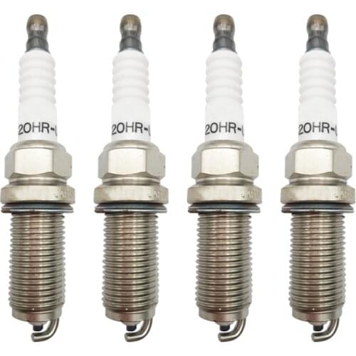 4PCS 90919-01235 K20HR-U11 Spark Plug For Toyota Land Cruiser Prado FJ 4Runner Fortuner Tacoma Tundra Yaris 9091901235 K20HR U11