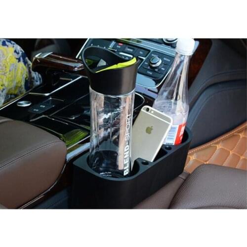 Car rack, car seat gap, glass of water, beverage bottle, mobile phone key storage box, storage bracket, car shape
