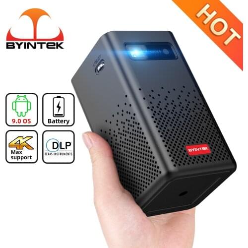 BYINTEK P20 Mini DLP Portable Pico Smart Android 1080P LED Home Theater Video Projector for Mobile Smartphone Cinema