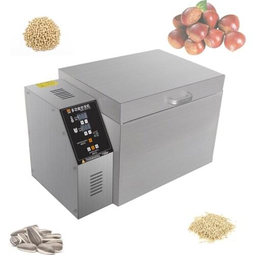 Electric Chestnut Machine Stainless Steel Barbecue Machine Multifunctional Automatic Frying Peanut Sugar Chestnut Machine Coffe