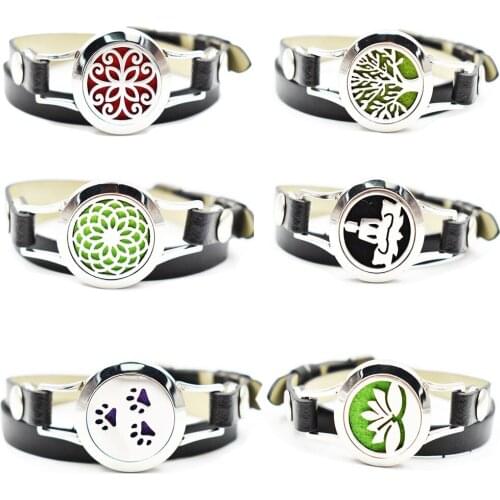 Black Bracelets Hand Stamped China
