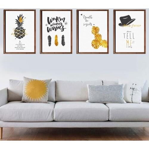 SVITY Nordic Style Painting Wall Picture Kids Children Bedroom Decoration Cartoon Wall Art Canvas Poster Prints FA704
