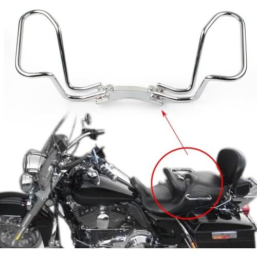 Motorcycle Passenger Hand Grab Rail Kit For Harley Touring FLHT FLHR FLHX FLTR 2009-2013 & Street Glides 06-13 / Trikes 09-17
