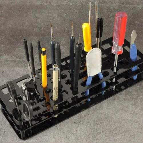 Multi-Functional Screwdriver Organizers Storage Rack Tool Stand for Workshop Tools Tray Screwdriver Tweezer Brushes Pens