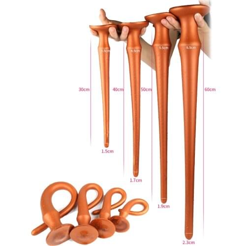Soft Silicone Dildo Anal Plug Anus Prostate Massager Super Long Butt Plug For Woman Gay Male Masturbation Sex Toy секс игрушки