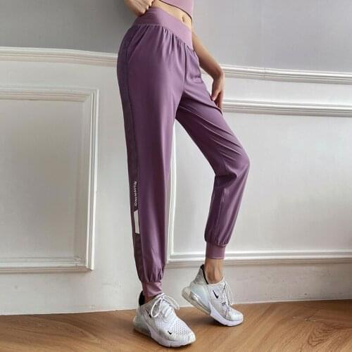 New Women Sports Running Pants Loose Gym Training Sweatpants Breathable Outdoor Athletic Fitness Workout Jogging Trousers