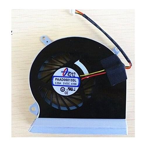 SSEA Brand New CPU Cooling Fan for MSI GE60 16GA 16GC series E33-0800401-mc2 PAAD06015SL A166