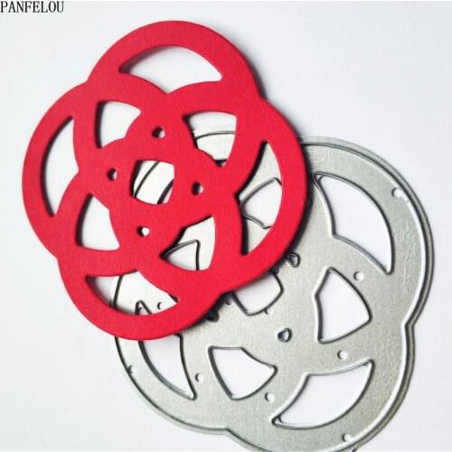PANFELOUMagic ring metal craft paper die cutting dies Scrapbooking/DIY Easter wedding Embossing mould cards