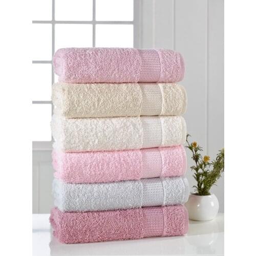 Orient 6-Piece Hand and Face Towel Microfiber Absorbent Bath Towel Soft Shower Towel Soft Quick Drying