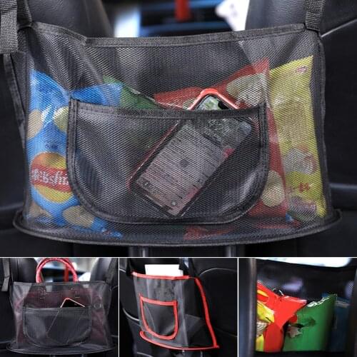 Seggiolino Auto Universale Borsa Portaoggetti Interno Auto Mesh Organizer Reti Tasche Multiple Backseat Sedili Automobili Merci