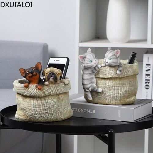 Modern Simple Creative Animal Sculpture Ceramic Crafts Storage Decoration Office Living Room Desktop Storage Home Decoration