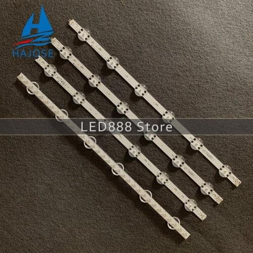 LED Backlight strip 12 lamp For LG 49" V17 ART3 TV 49LV340C JB3B1591A02499 49UV340C 49UJ6565 6916L-2862A 2863A LC490DGG 49uj670v