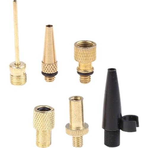 OOTDTYBike Tire Pump Adapters Adapters Kit as Inflation Devices and Accessories fit for Bike Gym Balloon Toy Pump