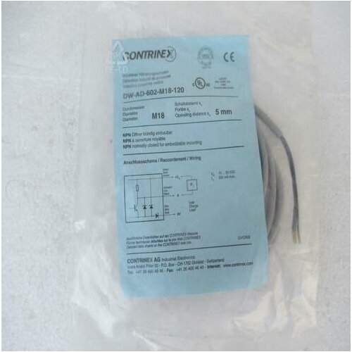 1Pc New Contrinex DW-AD-602-M18-120 (DWAD602M18120) free shipping