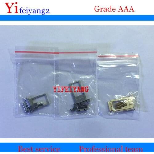 100set YIFEIYANG New Sim Card Tray + Volume Key Button+Power Key Switch On/Off Button + Mute Switch For iPhone 6 6g 6 plus