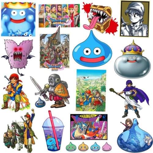 17pcs/bag Mixed Cartoon Anime Hot Sale Graffiti Stickers DIY Skateboard Car Notebook Waterproof Decorative Stickers