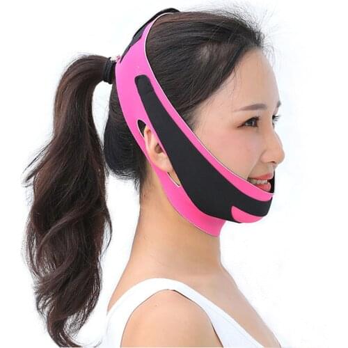 Double Chin Face Sliming Bandage Lift Up Anti Wrinkle Mask Strap Band V Face Line Belt Women Slimming Thin Facial Beauty Tool