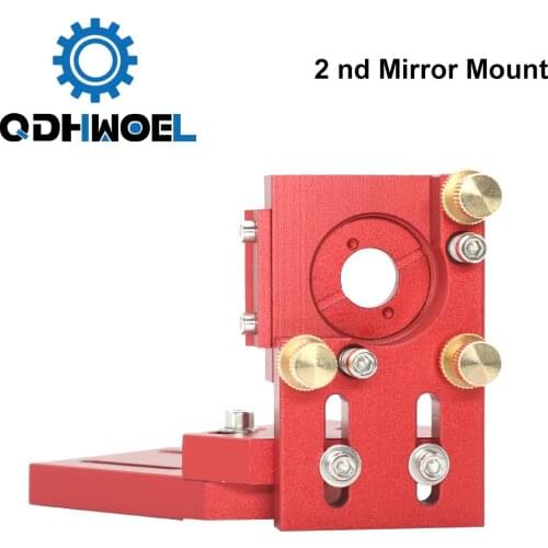 CO2 Second Red Mirror Mount Mirror 25mm Integrative Mount For Lase Cutting Machine