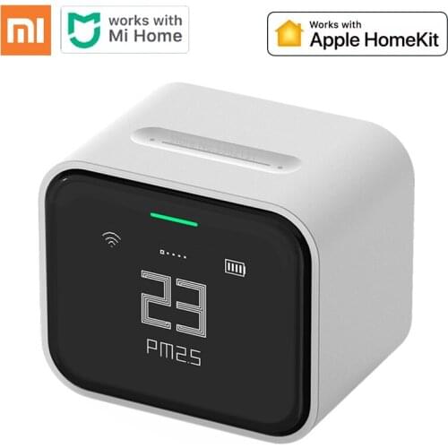 Xiaomi Qingping Air Detector Lite Retina Touch IPS Screen Touch Mi Home APP PM2.5 Air Monitor Air Detector Support Apple Homekit