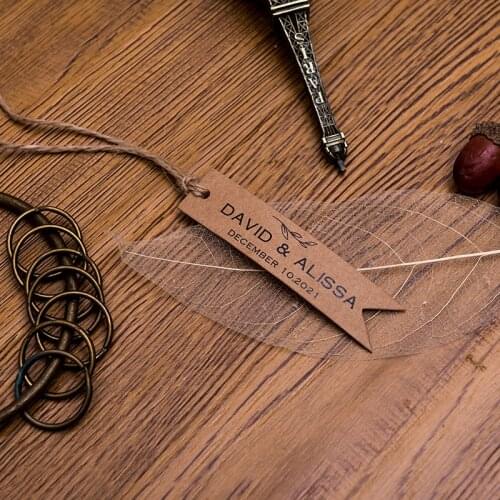 Wedding custom size labels Wedding your logo personalize sleutellabel sticker lables 18x80mm Kraft/white label Hemp rope label