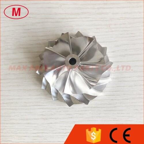 GT2871 7+7 blades 452546-0005 53.11/70.98mm turbo milling/aluminum 2618/billet compressor wheel for 452546-0005/Trim56