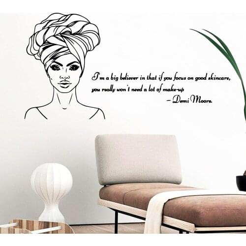 Colorful beauty salon Home Decoration Accessories For Kids Rooms Decoration Diy Pvc Home Decoration Accessories