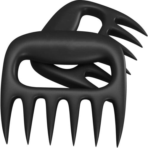 Meijuner 1pc Claws Barbecue Fork Manual Pull Meat Shred Pork Clamp Roasting Fork Kitchen BBQ Tools Pull Shred Pork Shredde