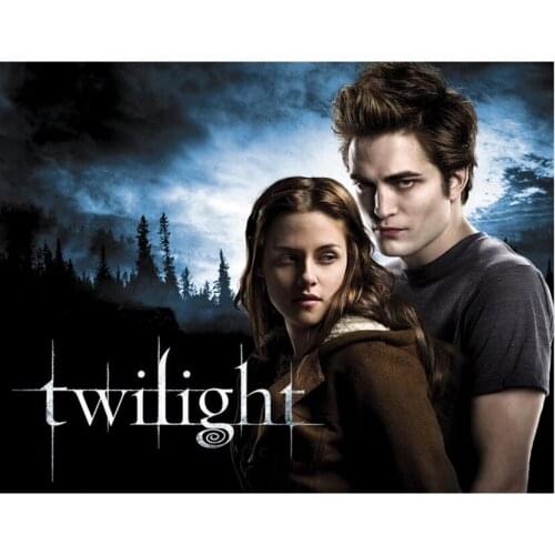 New hot 5d Diy Diamond Painting Kit Full Drill Resin Diamond Embroidery Twilight City Classical movie poster Home Decor craft