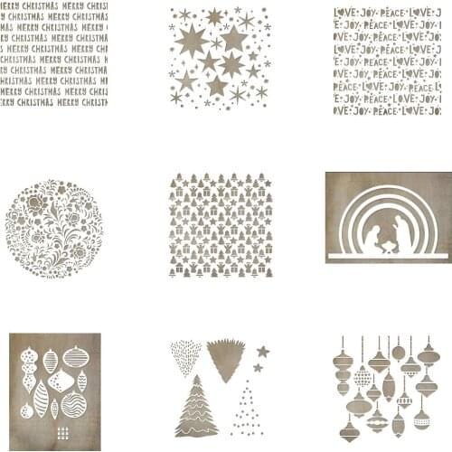 NEWChristmas Baubles Series Metal Cutting Diary Dies And Stencils For Scrapbooking Embossing Mold Diy Paper Cards Craft 2021