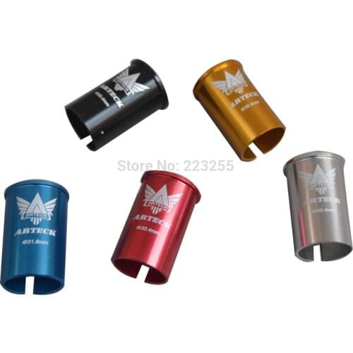 ARTECK 30.4 30.8 31.6mm Converted to 27.2mm Reducing Sleeve Mountain Bike Road Bicycle Seatpost Conversion Sleeve