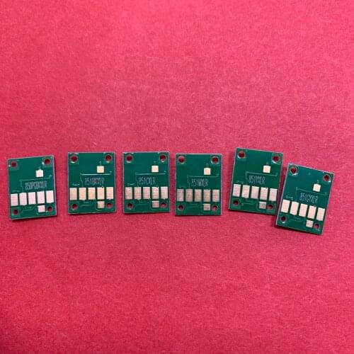 YOTAT 6color PGI-850XL Permanent chip PGI850 PGI-850 CLI-851 for Canon PIXMA MG6380 MG7180 iP8780 MG7580 printer