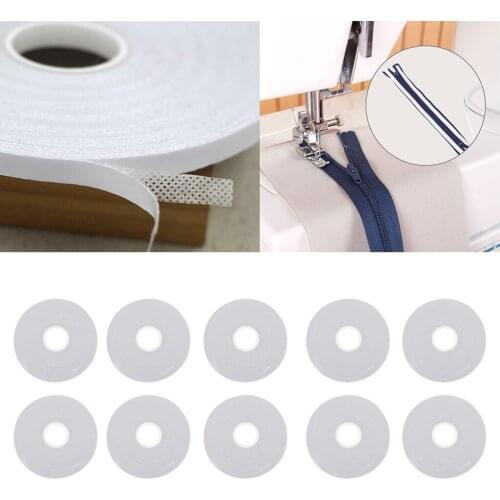 10 Rolls White Double Sided Tape Quilting Tape Wash Away Tape 21.8 Yards