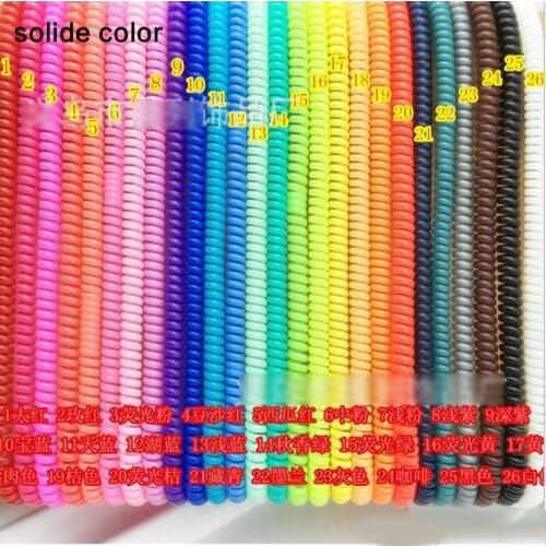 1000pcs Wholesale Cute Wrap Cable Wire Protector 60cm Tidy Earphone Winder Organizer Holder for USB MP3 MP4