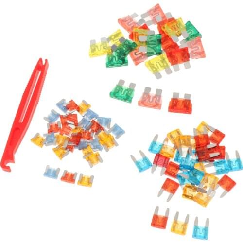 Car Truck Standard Fuse Set Include 1 Wuse Puller Automotive Replacement Fuse