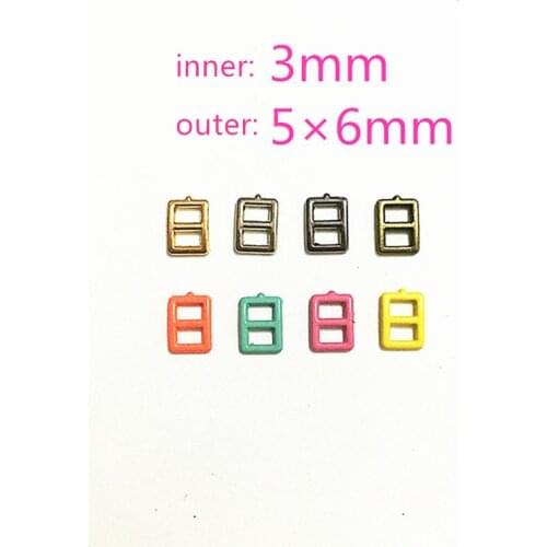 Blyth doll clothes DIY handmade Super mini doll belt buckle 5.5mm DIY blyth doll dress 50pcs 8 colors Free shipping