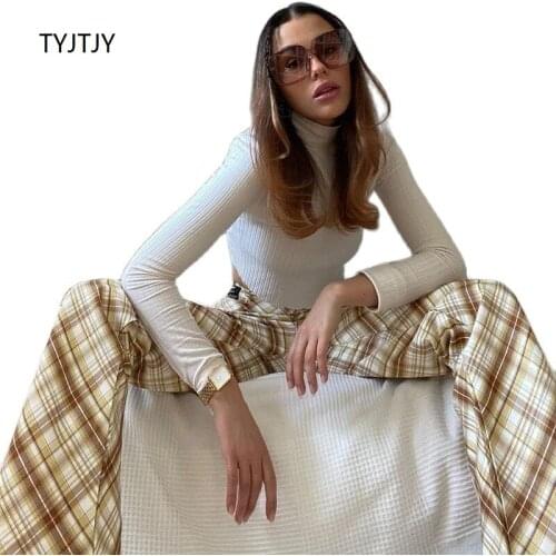 TYJTJY Summer Print Y2K Pants Women 2021 High Waist Vintage Casual Wide Leg Summer Spring Fashion Trousers Loose