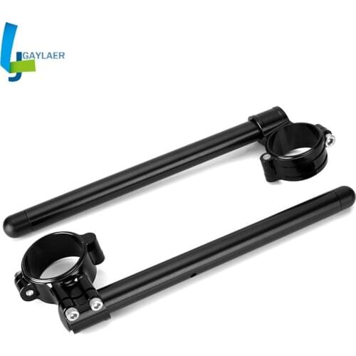 CNC Motorcycle Handlebar Clip Ons 47MM Clamp for Yamaha R3 R15 V3 2019-2020 Clip On Fork Handle Bar Fork Tube Cafe Racer